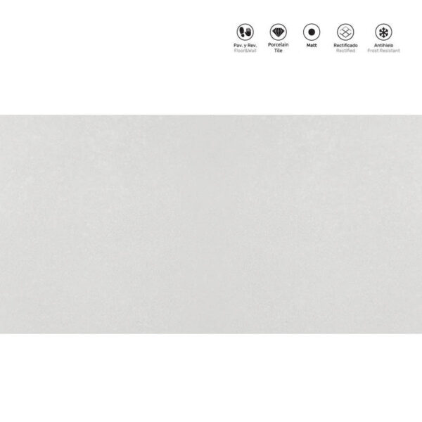 CEMENTOS BIANCO 60X120 MAT