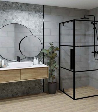 Ματ πλακάκι Materium Jungle Cenere